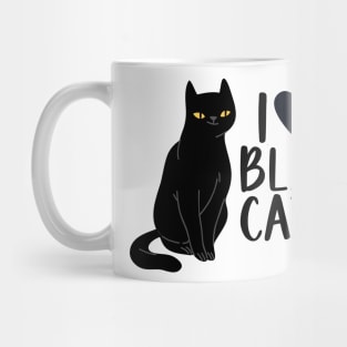 Black Cat Shirt, Cat Lover Shirt, Cat Lover Gift Mug